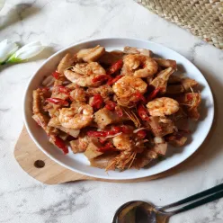 Oseng Nangka Udang
