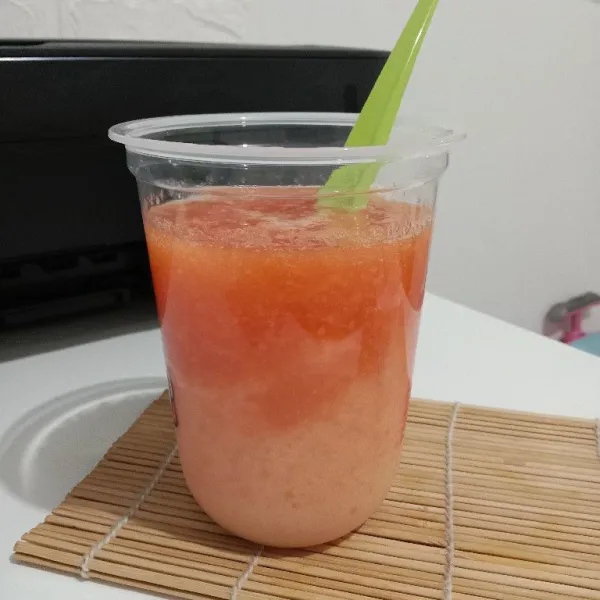 Siap disajikan.