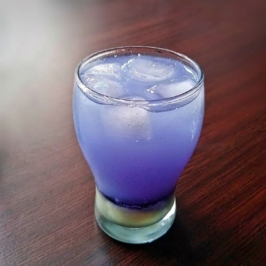 Blue Pea Happy Soda