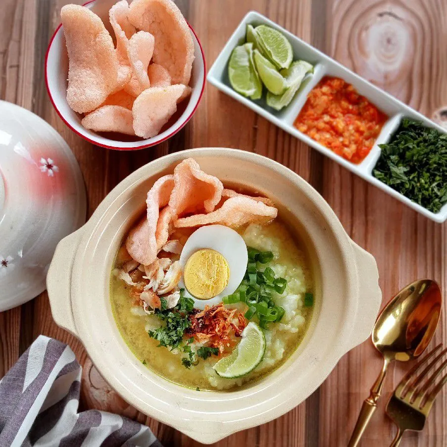 Bubur Ayam Sisa Nasi (40 Menit)