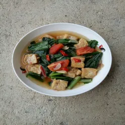 Tumis Pokcoy Tahu