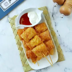 Skewered Tofu Roll Ala Marugame