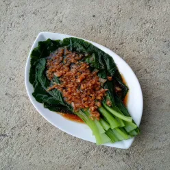 Tumis Pokcoy Bawang Putih