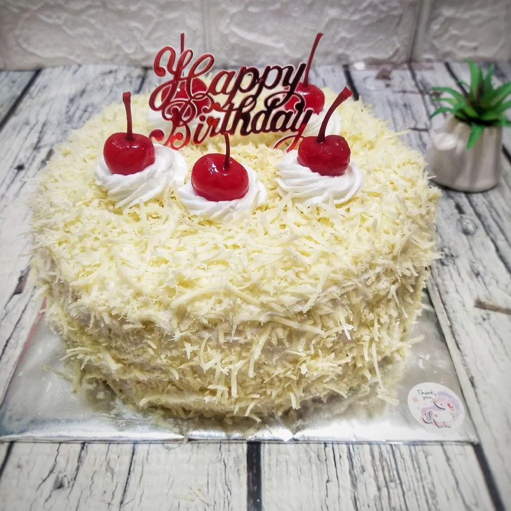 Kue Ulang Tahun Topping Keju