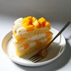 Mango Birthday Cake