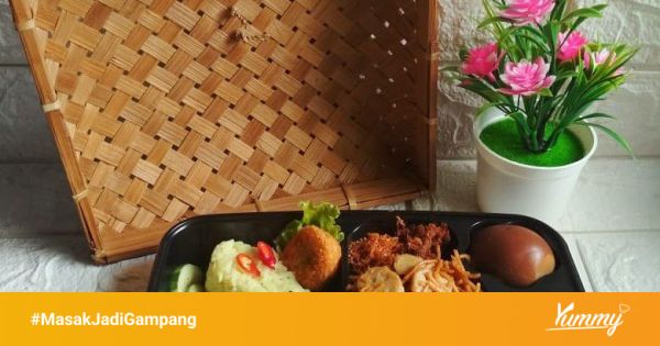 Resep Nasi Kuning Bento Karakter Sederhana Rumahan di Yummy App