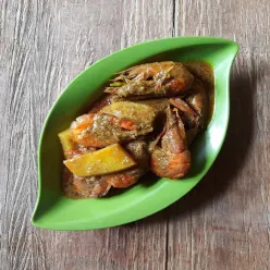 Kalio Udang Kentang