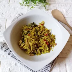 Tumis Bunga Pepaya Saus Tiram
