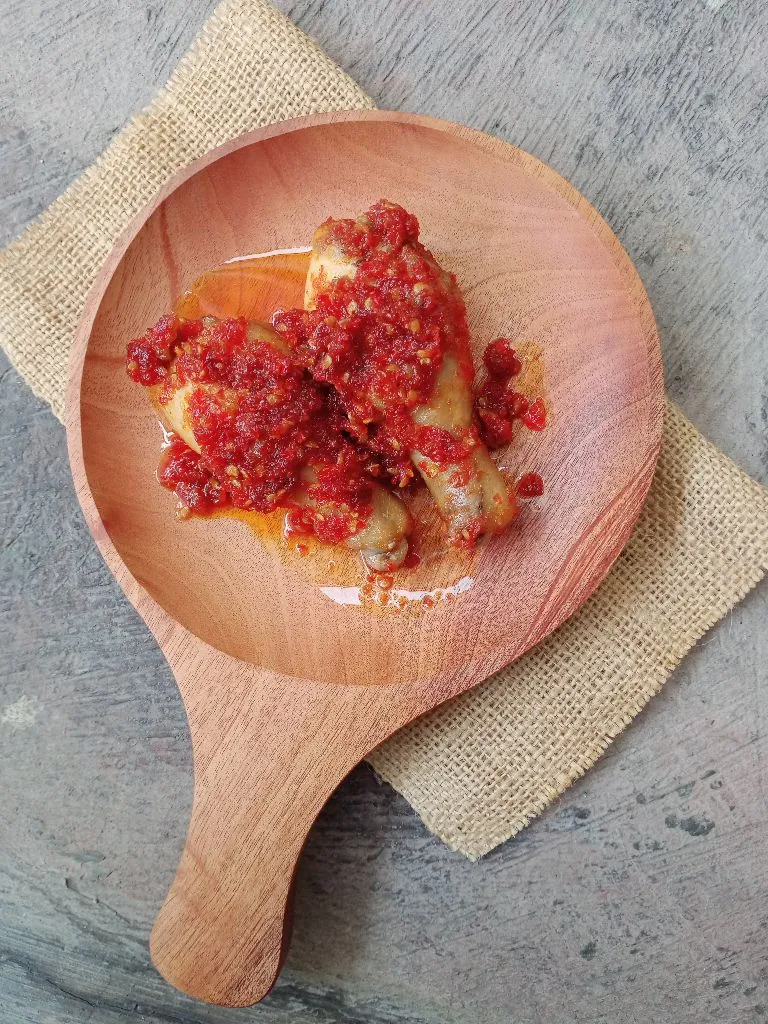 Penjelasan tentang variasi sambal balado ayam