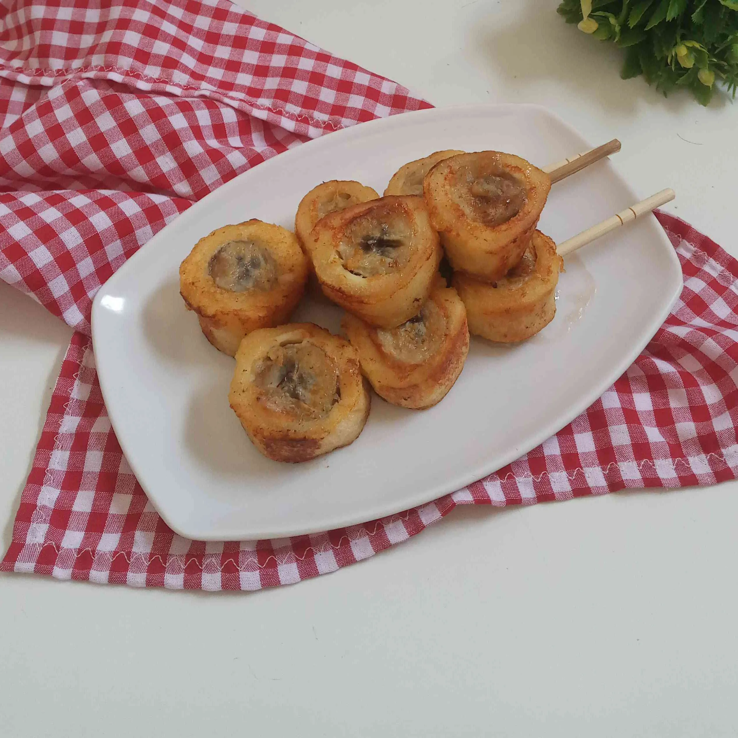 Banana Roll Satay