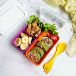 Kimbab Telur Bayam Bekal Anak