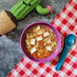 MPASI 18+ Sup Tahu Makaroni