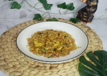 Nasi Goreng Ayam Telur (MPAsi 1y+)