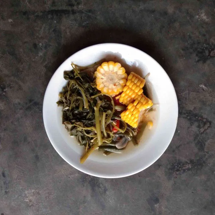 Sayur Asam Jagung Manis & Kangkung