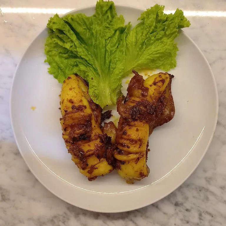 Cumi bakar kunyit