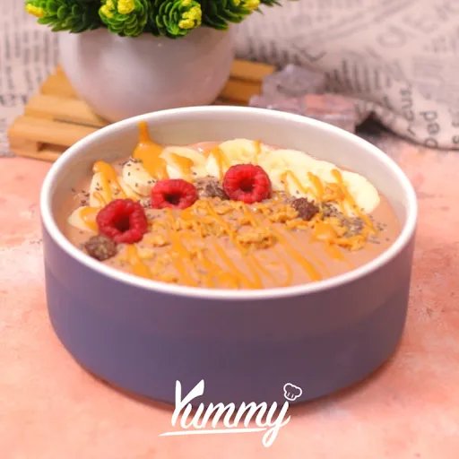 15. Banana Peanut Butter Smoothie Bowl