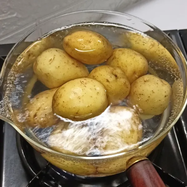 Rebus kentang 8 menit.