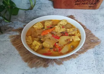 Kikil Tempe Kuah Santan