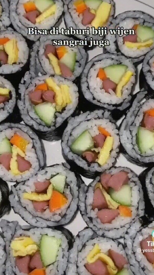 Resep Resep Sushi Enak Simple Dan Praktis Sederhana Rumahan Di Yummy App