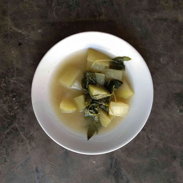 Sayur Kenti dan Daun Kemangi