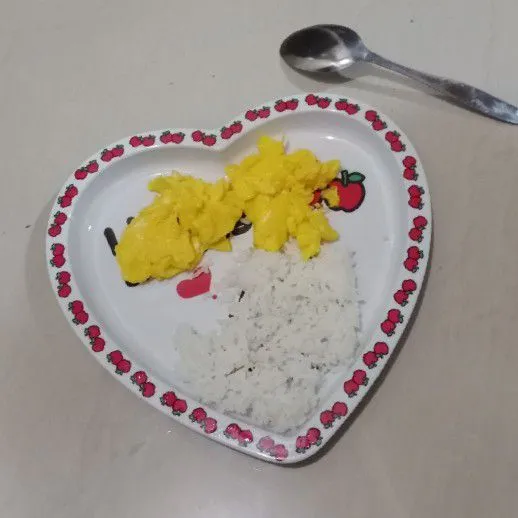 Scramble Cheese Egg