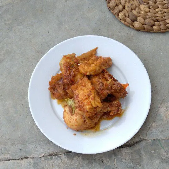 Ayam Tahu Manis Pedas