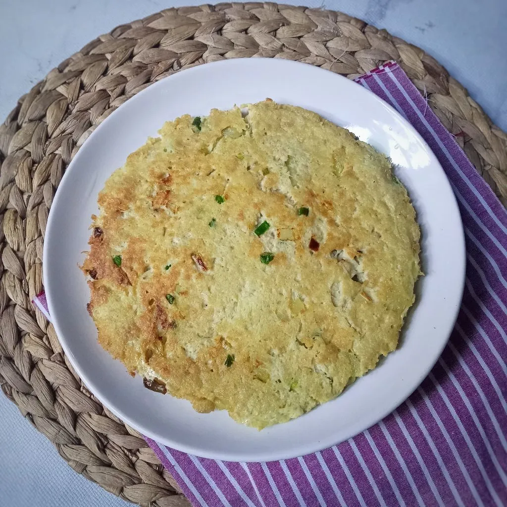 Telur Dadar Tahu Kelapa