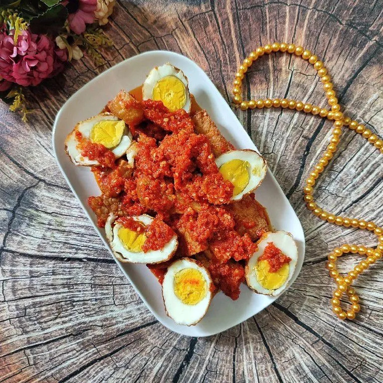 Balado Tahu Tempe Telur
