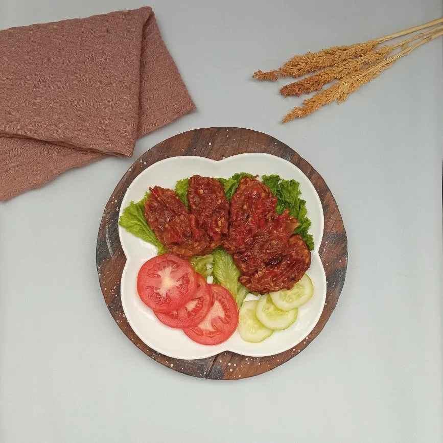 Tempe Penyet Sambal Kencur