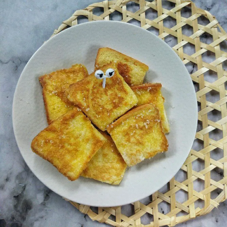 Egg Toast ala Jungkook