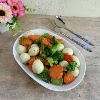 Cah Wortel Brokoli Telur Puyuh