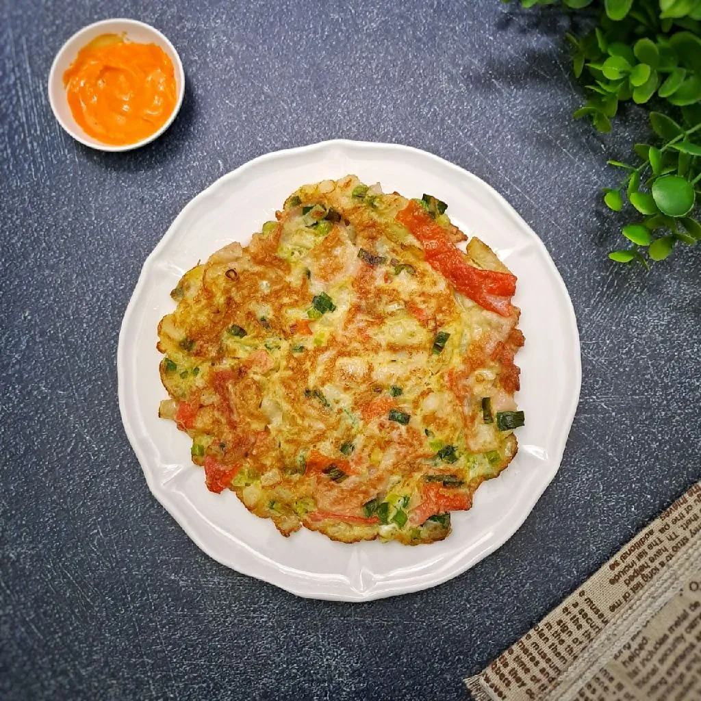 Crabstick Omelete