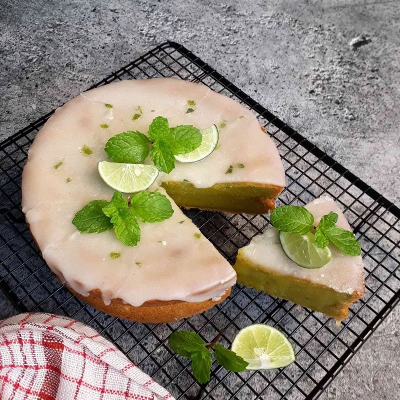 7. Avocado Lime Cake