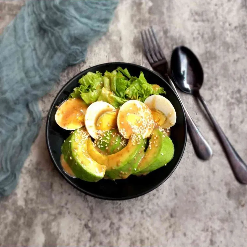 3. Egg and Avocado