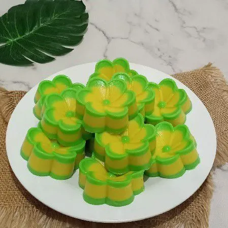 Talam Jagung Lapis Pandan