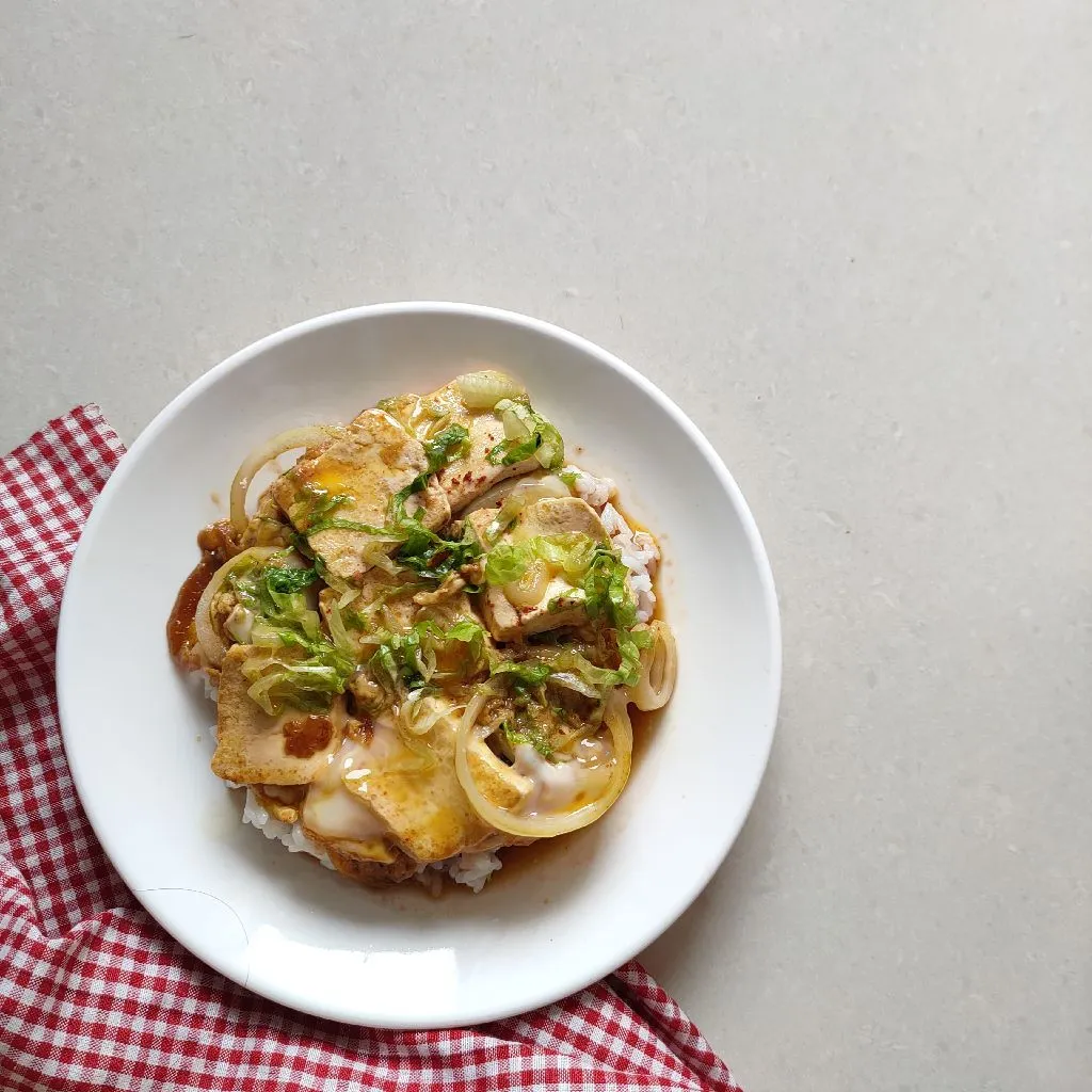 Tofu Oyakodon