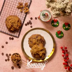 Choco Walnut Cookies