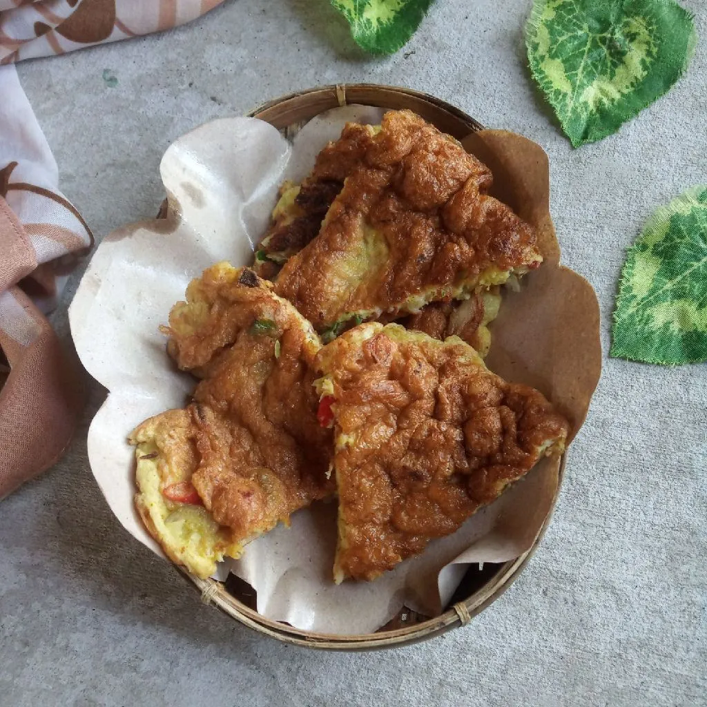 Telur Dadar Kornet