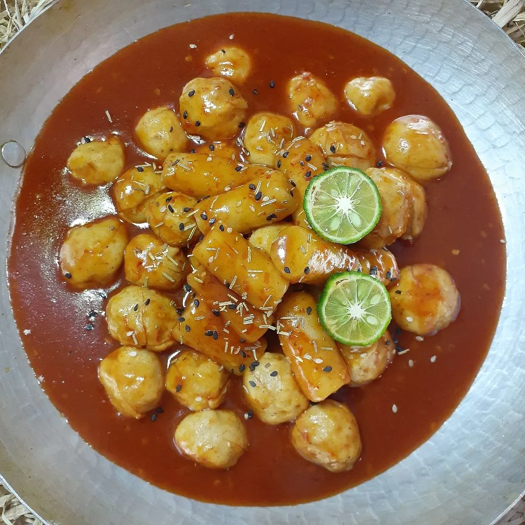 Bakso Garaetteok Pedas Manis