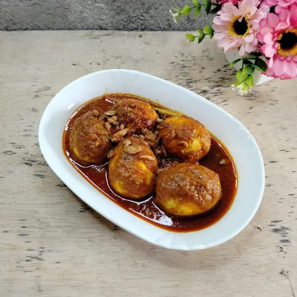 Pindahkan ke piring dan siap disajikan.