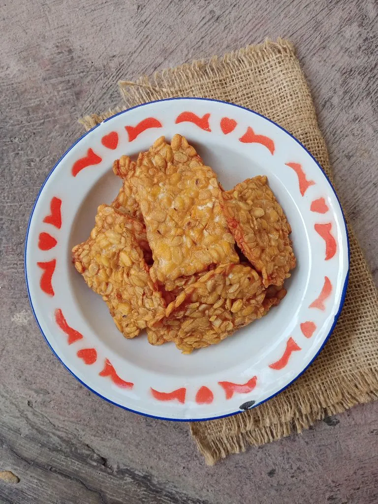 Tempe Goreng Bawang Putih