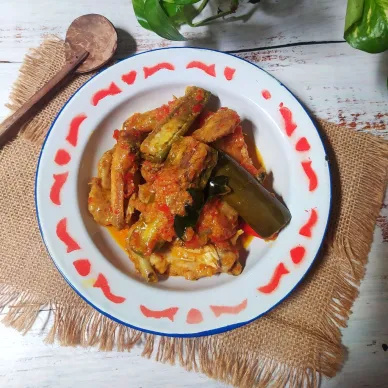 Ayam Terong Rica-Rica