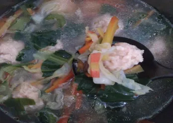 Sop Sayur Bola Udang