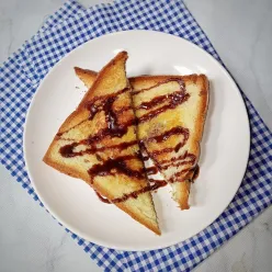 Roti Panggang Keju Cokelat