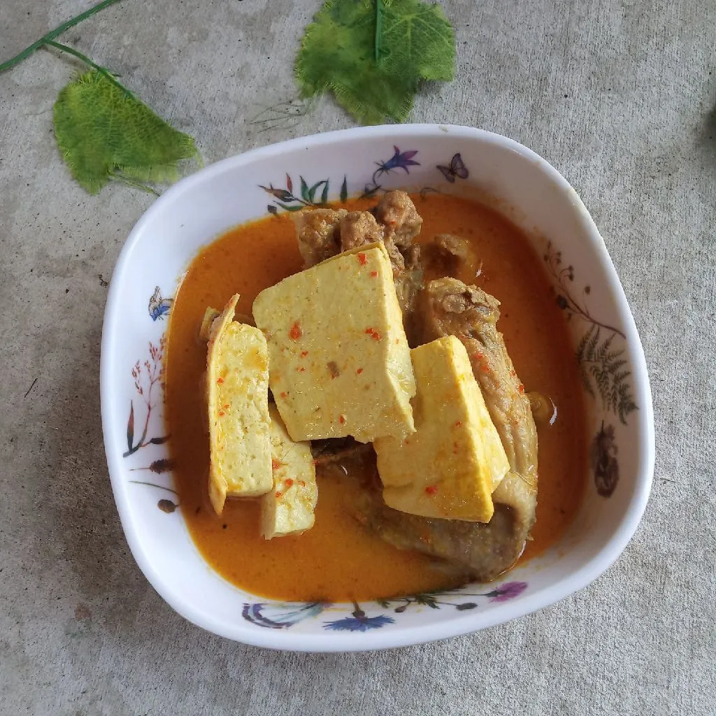 Kare Ayam Tahu Putih