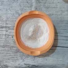 Tambahkan bahan A, mixer dengan kecepatan rendah. Asal rata saja.
