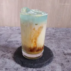 Es Kopi Matcha Susu Telang