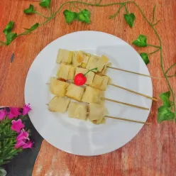 Sate Pisang Kulit Pangsit
