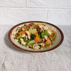 Tumis Sayur dan Ayam