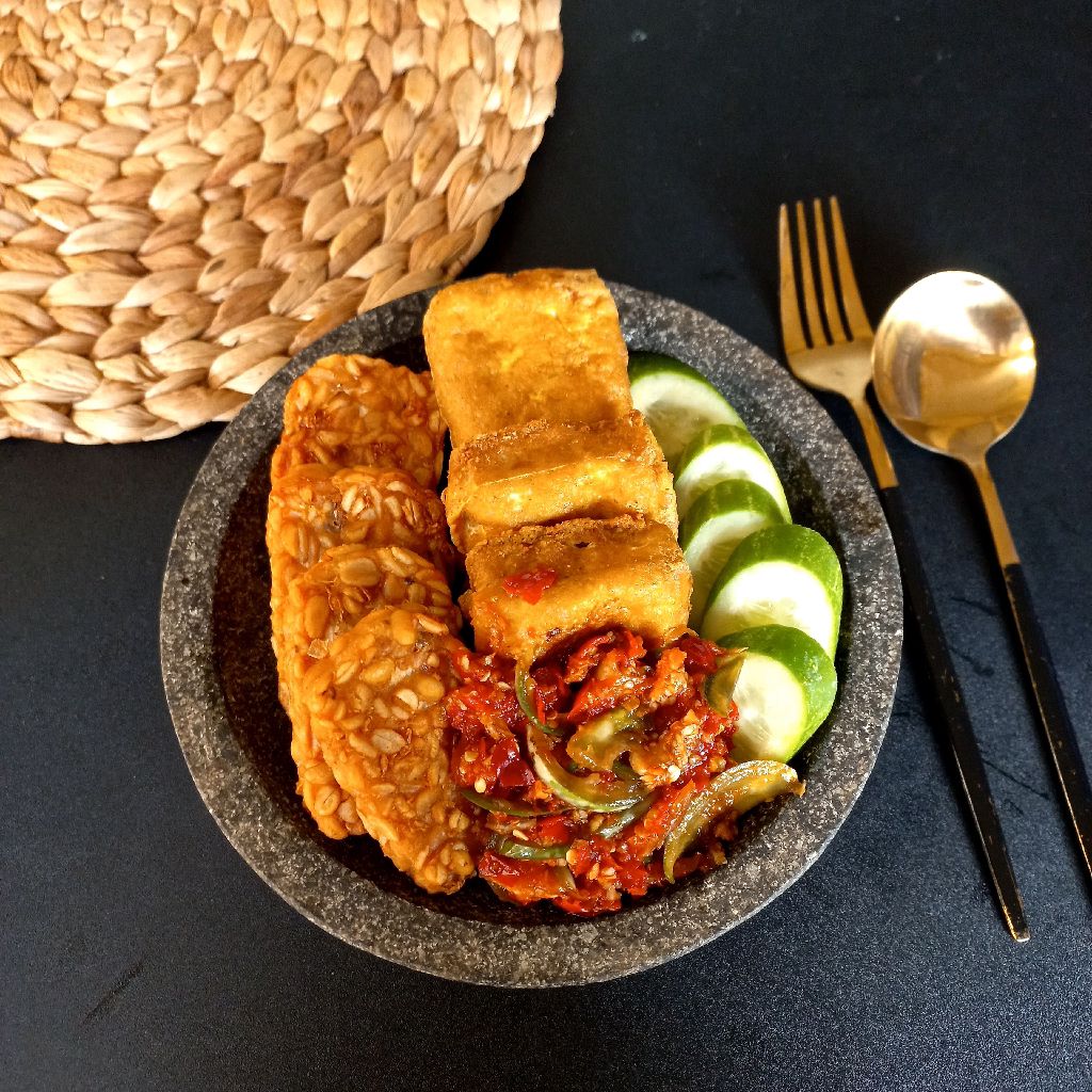 Resep Tahu Tempe Goreng Sambal Terong Sederhana Rumahan Di Yummy App